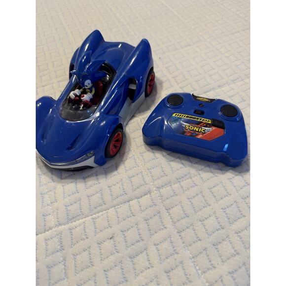 NKOK Sonic the Hedgehog Team Racing Radio Remote Controlled Car Blue Sega - Picture 1 of 5